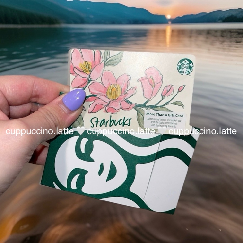 🌸NEW🌸Starbucks 2026 Spring Pink Cherry Blossom Limited Edition Collector’s Card